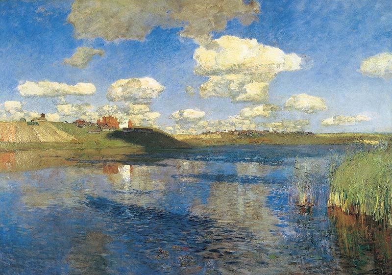 Isaac Levitan Lake. Russia